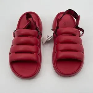 ~UGG Men\'s Sliders Sport Yeah Red Sandals NWT 9 Ugg Sport Yeah Men main image 2